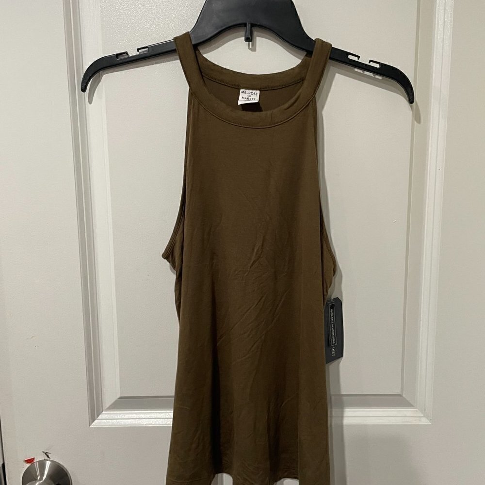 Melrose and Market Women’s Tank Tops - Peach and Olive - Picture 5 of 6